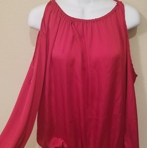 Off the shoulder long sleeve top